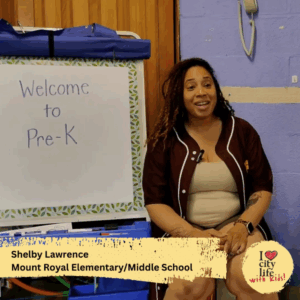 Shelby Lawrence, a kindergarten teacher at Mount Royal Elementary/Middle School