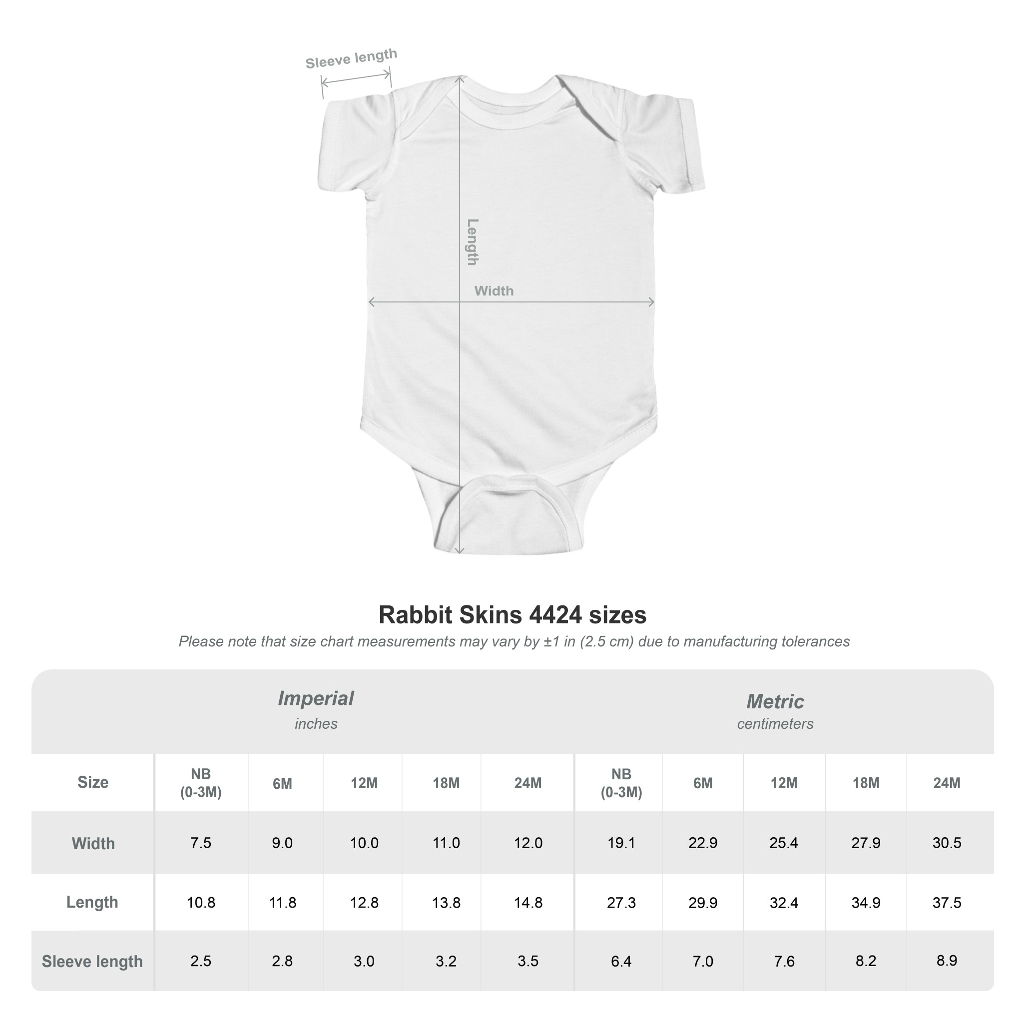 Infant Short Sleeve Bodysuit - Image 2