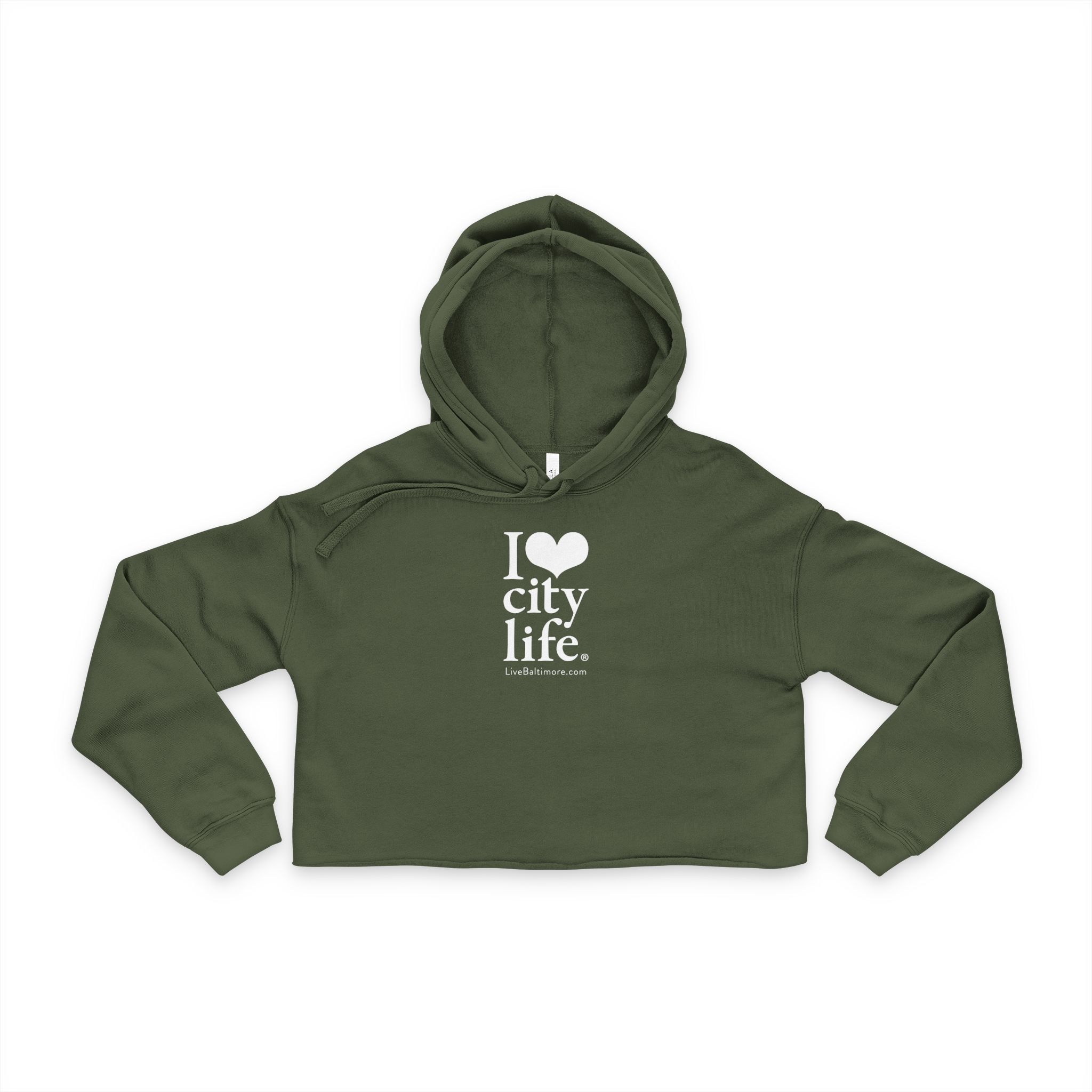 Women's Cropped Hoodie - Image 2