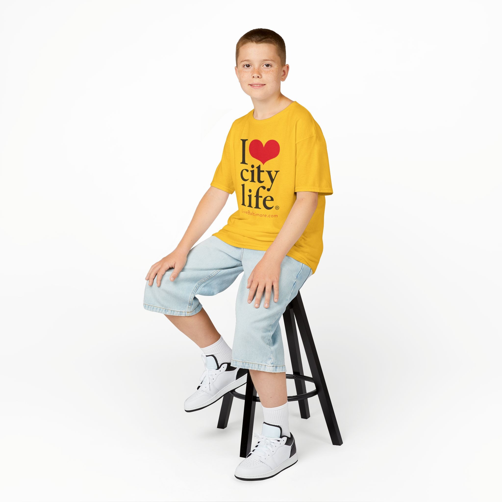 Kids Heavy Cotton™ T-Shirt - Image 3